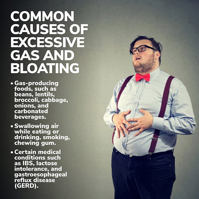 Common Causes of Excessive Gas and Bloating
