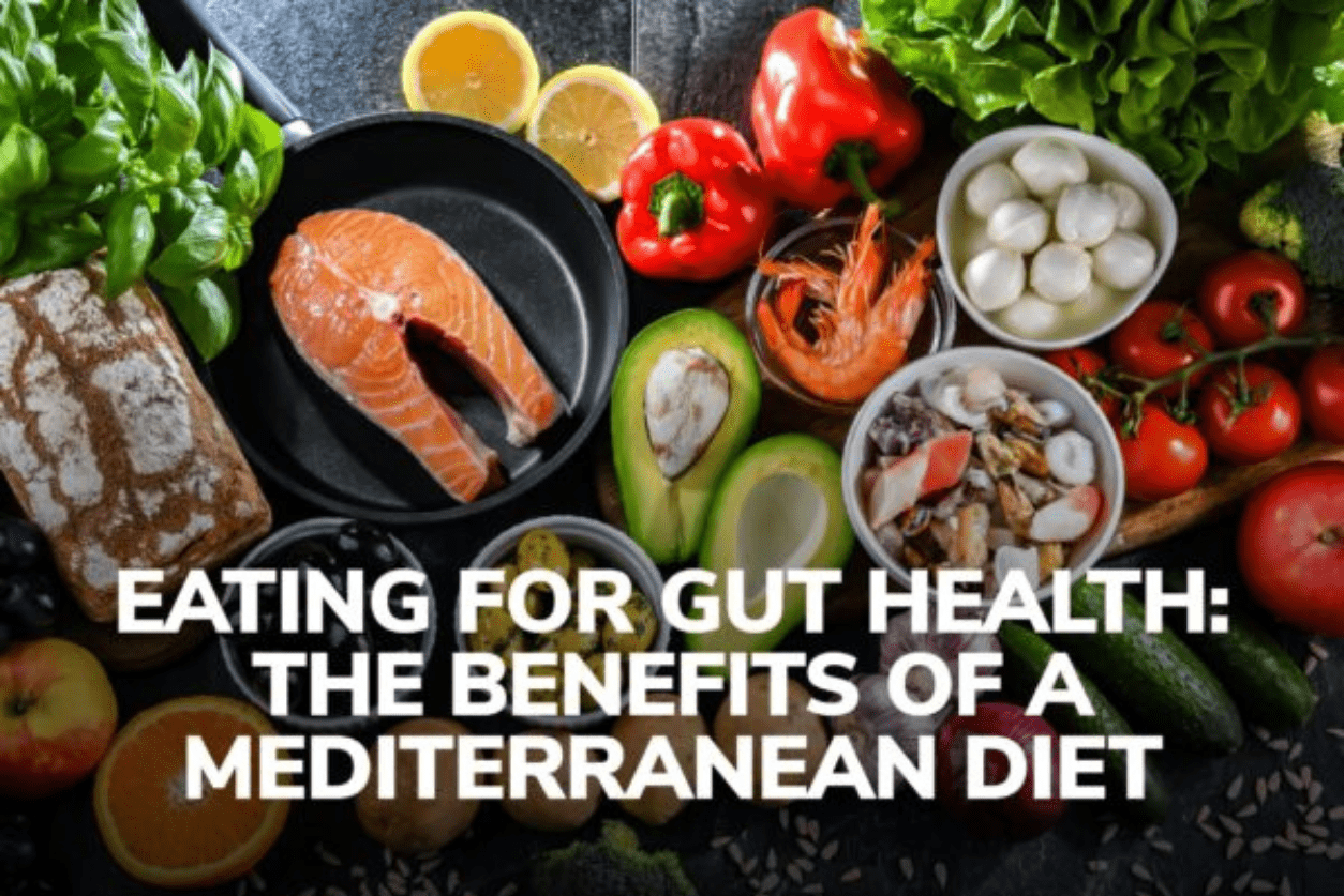 stomach gut health mediterranean diet